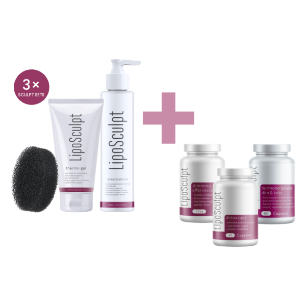Cellulite Retail Pack / Sculpt + Boost Retail Pack